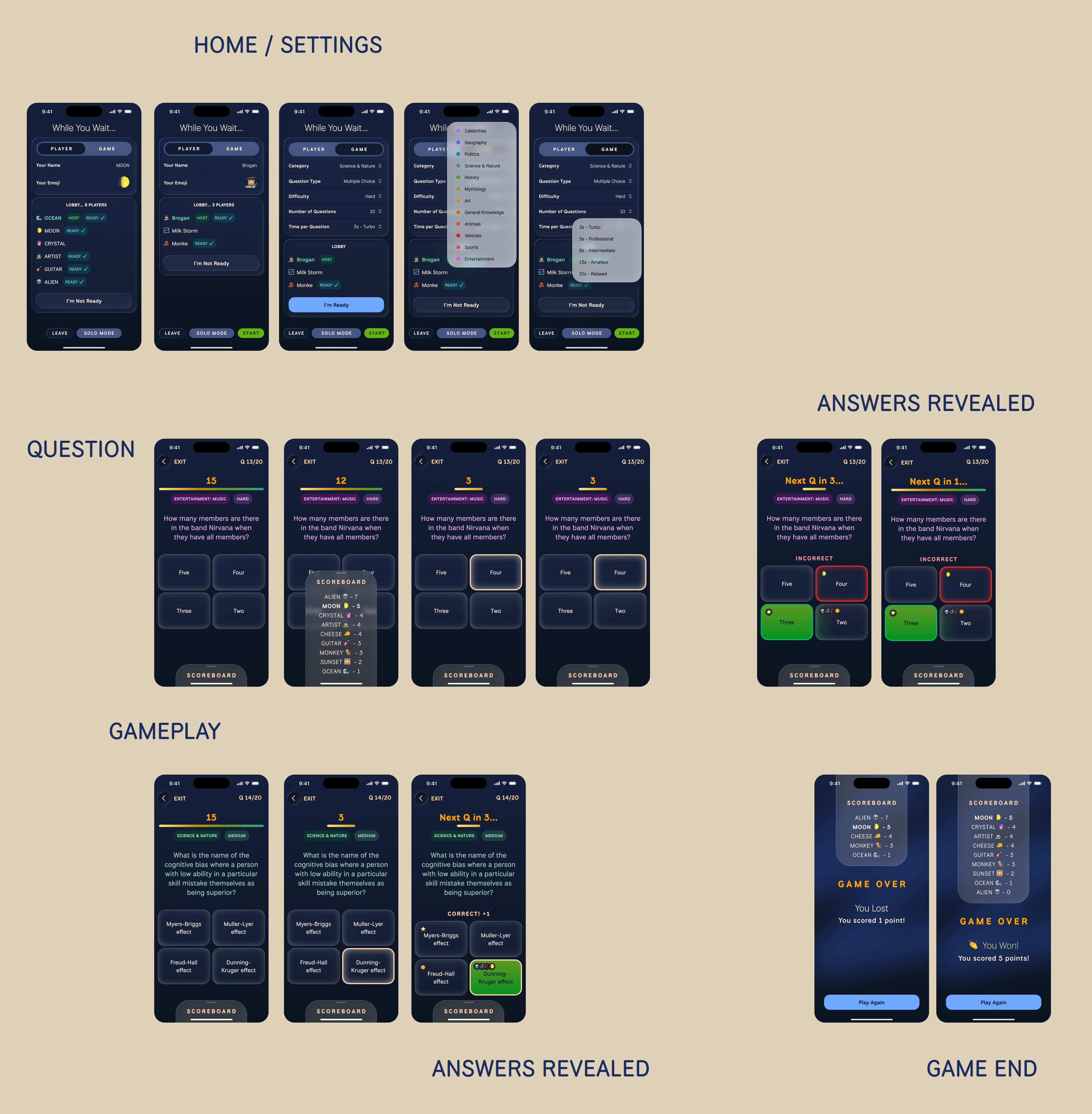 while you wait designs