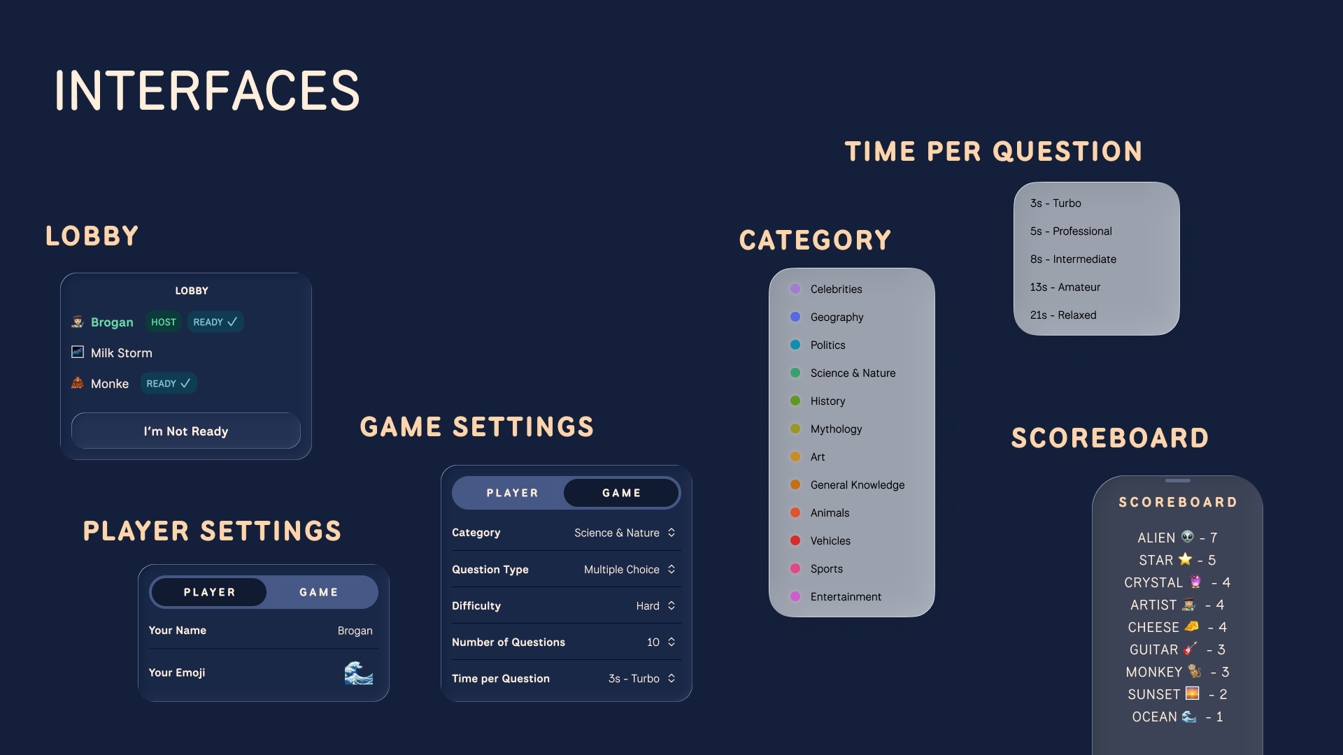 while you wait slide deck